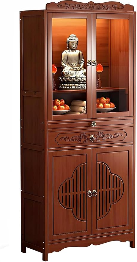 With Cabinet Door