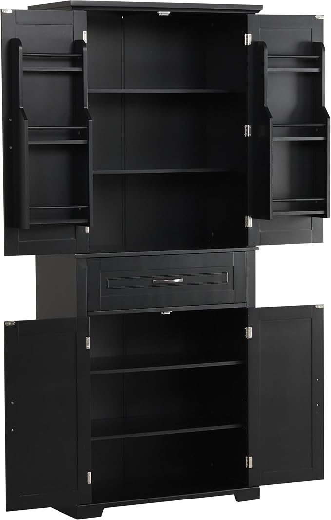 Black,doors and Drawer 8