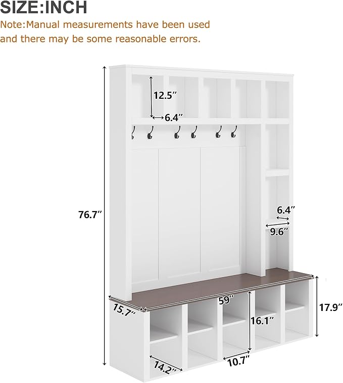 White/6 Hooks