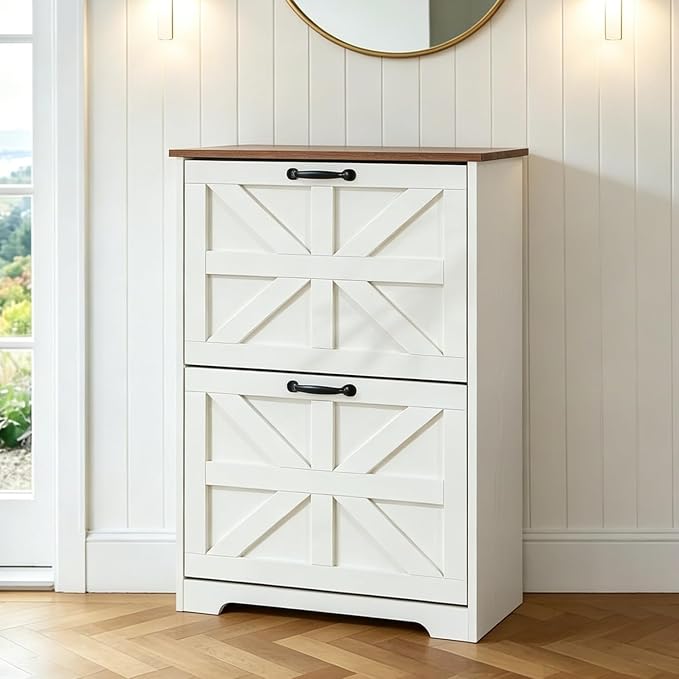 White(free Random Shoe Stool)