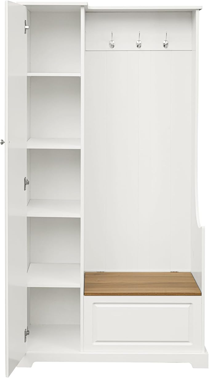 White+different Shelves