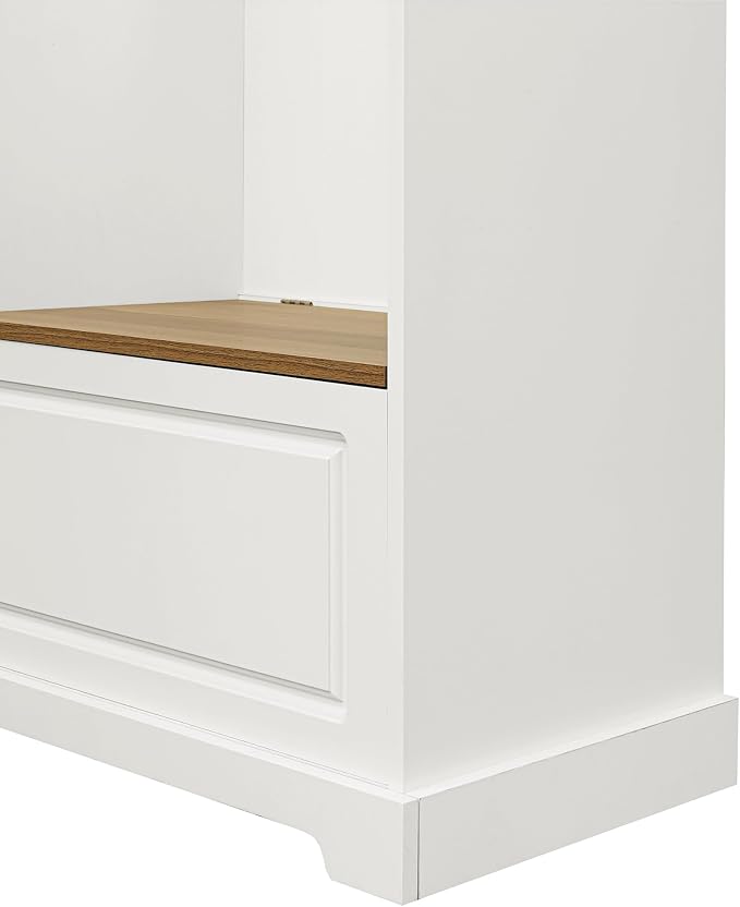 White+different Shelves