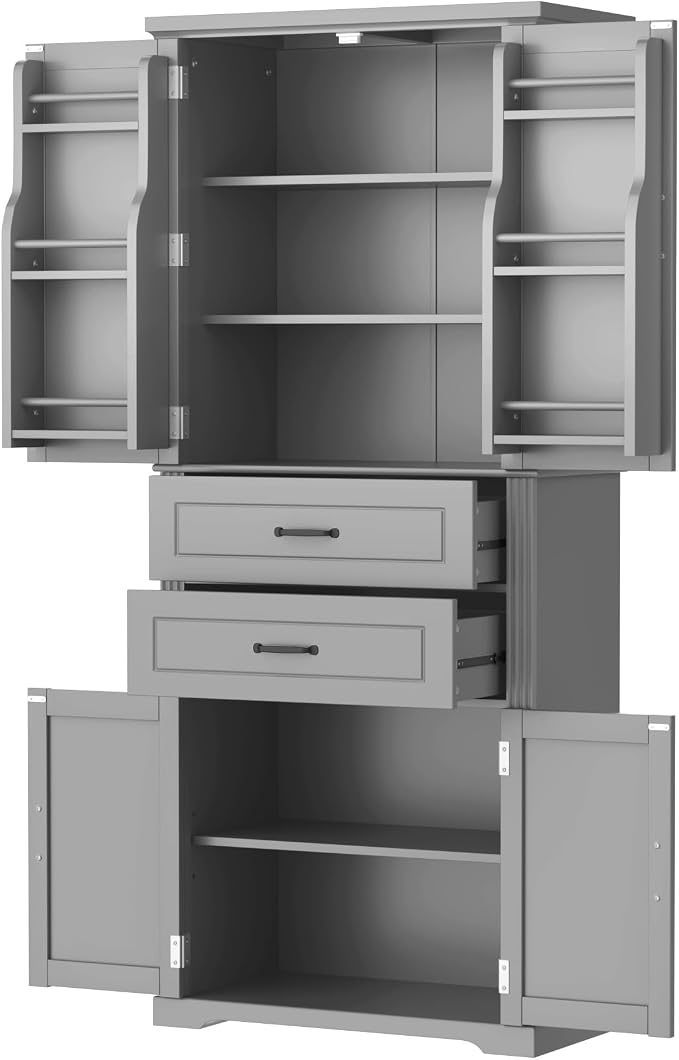 Grey(adjustable Shelf)