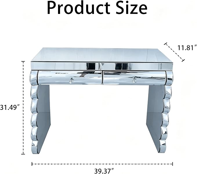Sliver & 2 Drawer - 39.37\
