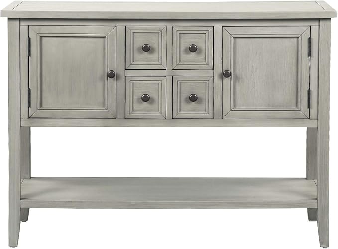 Antique Gray + Wood