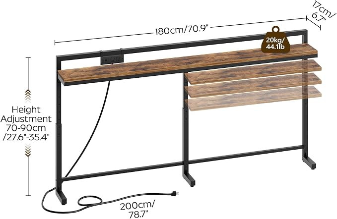 Rustic Brown + Black