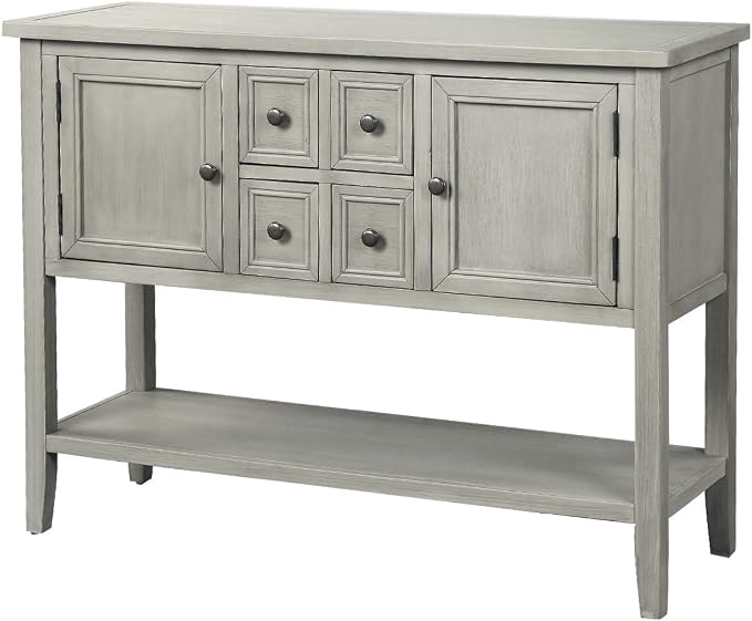 Antique Gray + Wood