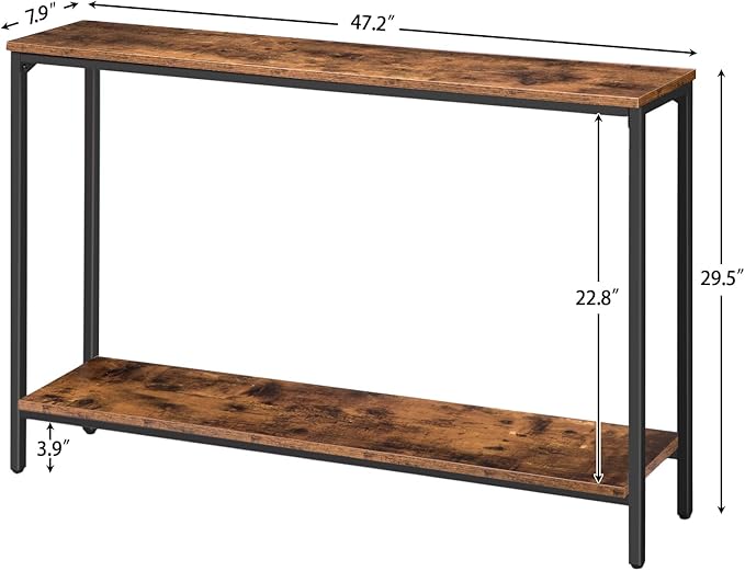 Rustic Brown + Black