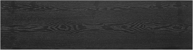 60in Black With Drawers