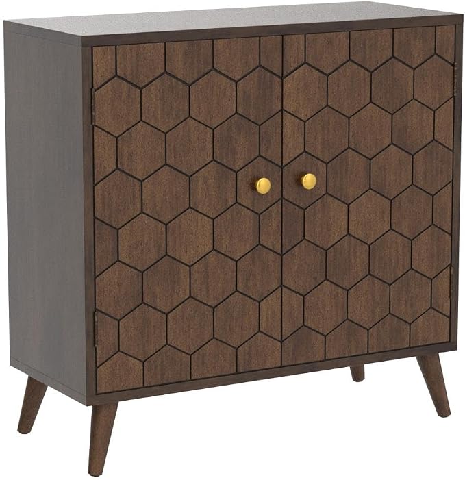 Brown Honeycomb Pattern