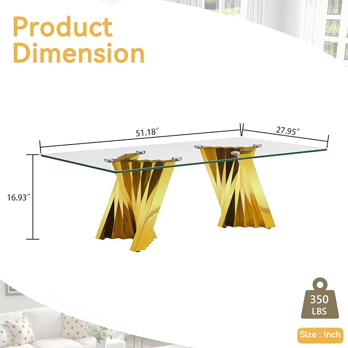 Gold-coffee Table