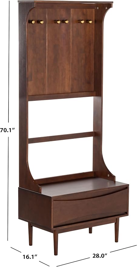 Walnut/Gold