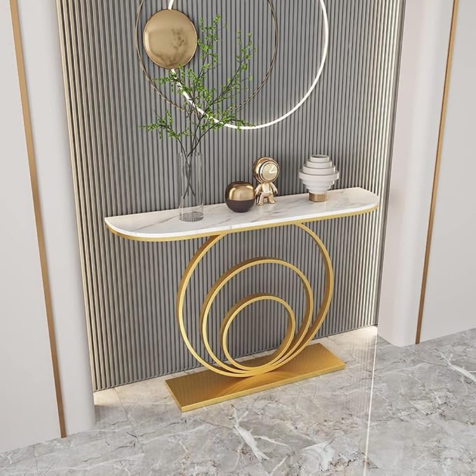 Gold Base White Top
