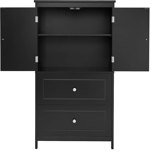 Black + Medium Density Fiberboard