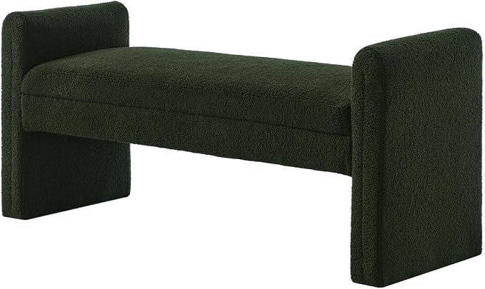 Dark Green Teddy Bench