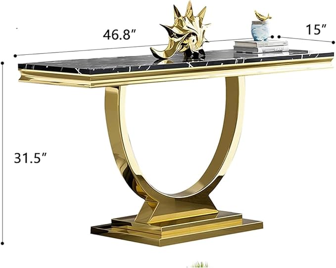 Black & Gold - Console Table