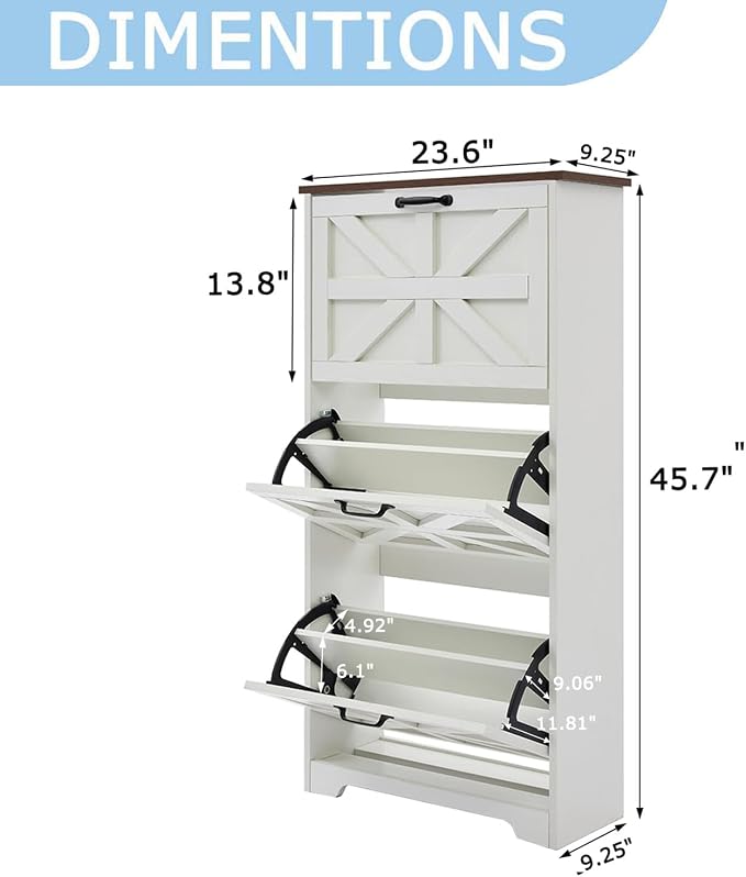 White(free Random Shoe Stool)