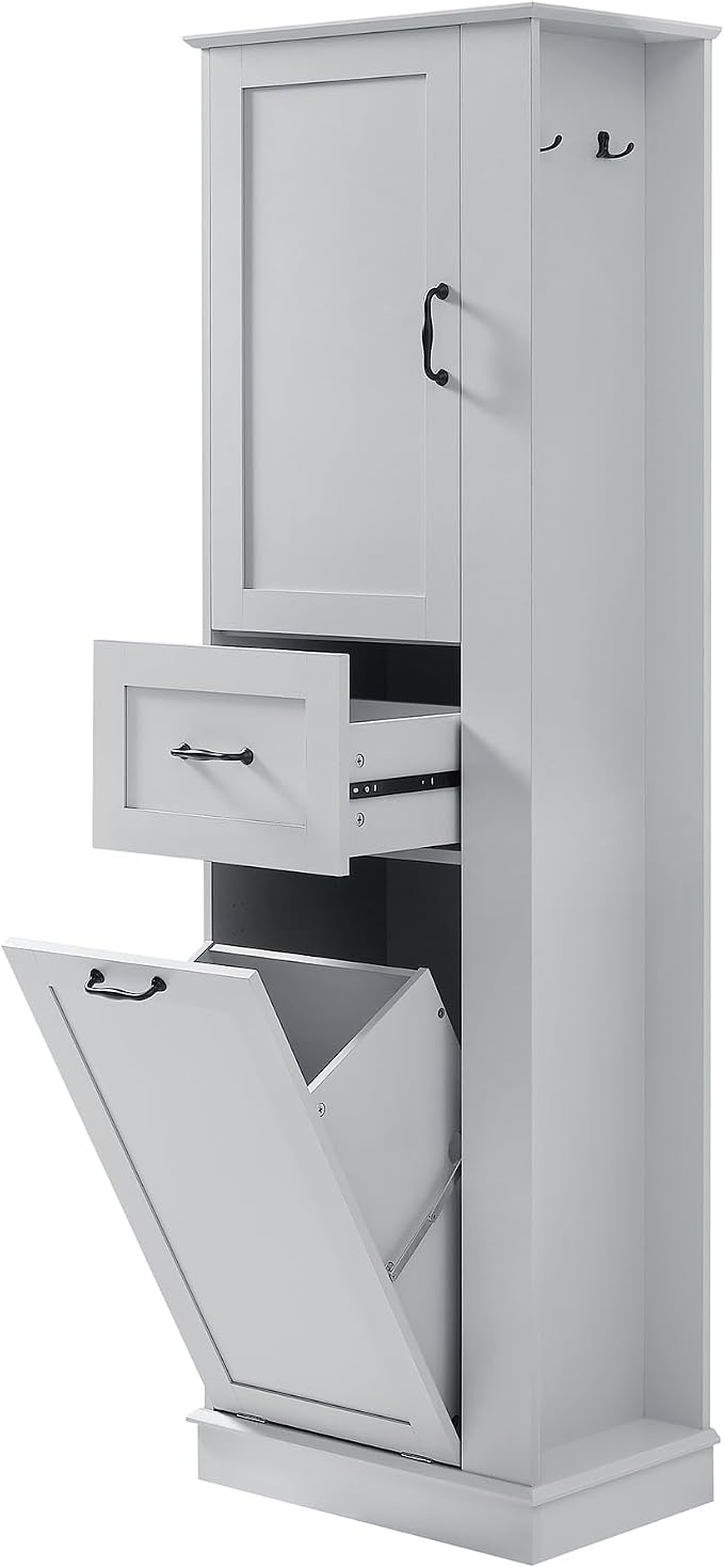 Grey/Tilt-out Compartment