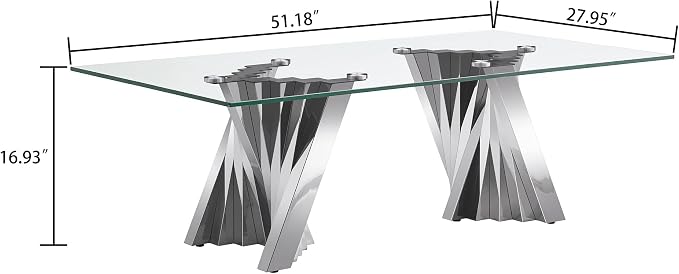 Silver Coffee Table