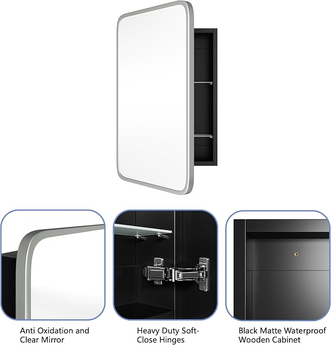 Brushed Nickel Metal Frame