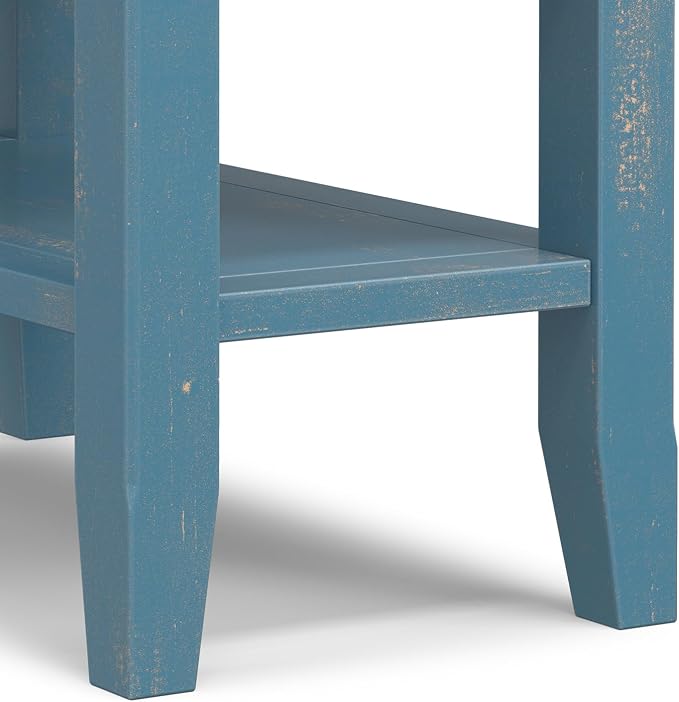 Distressed Coastal Blue
