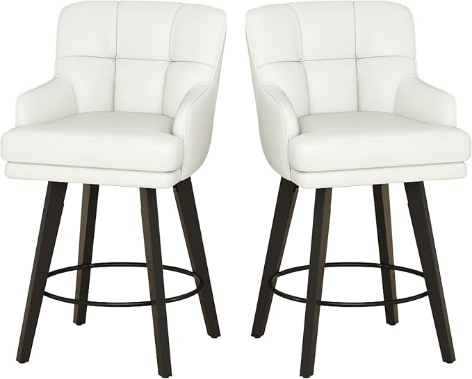 White- Faux Leather