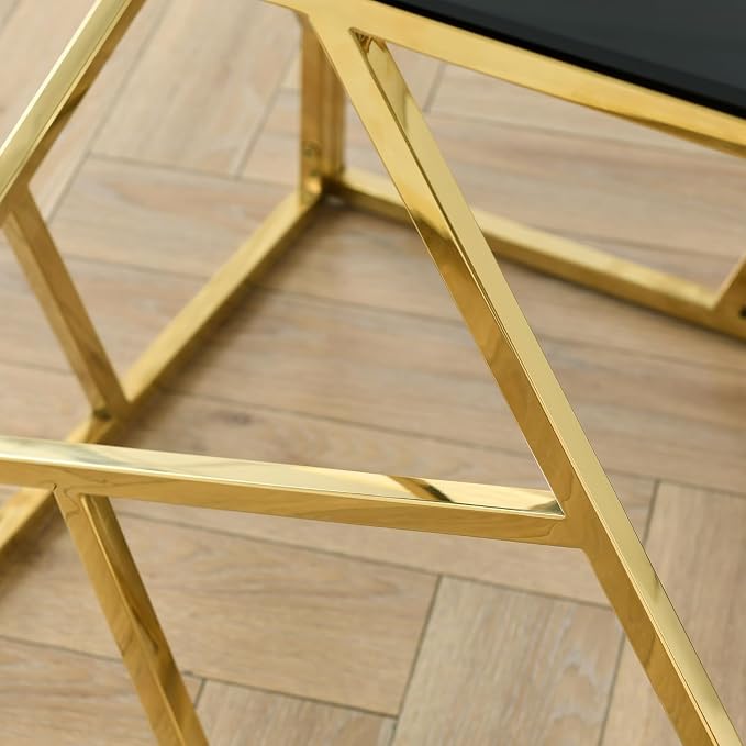Gold Black - Console Table
