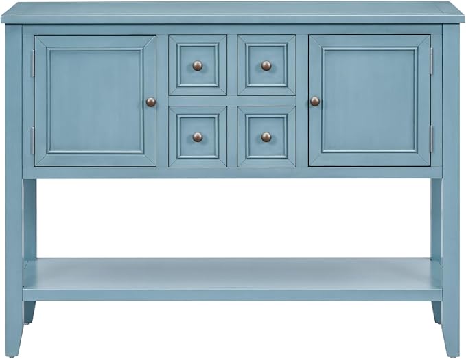 Dark Blue-4 Drawers