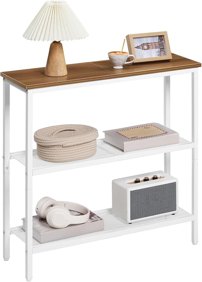 Walnut + White