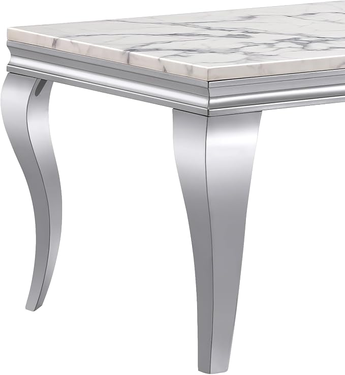 D-white Marble Silver18