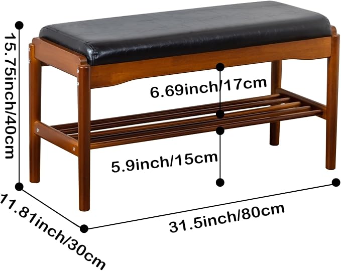 Walnut-black Cushion