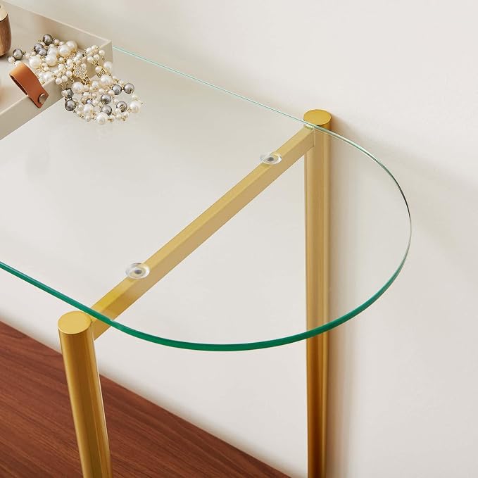 Clear & Walnut