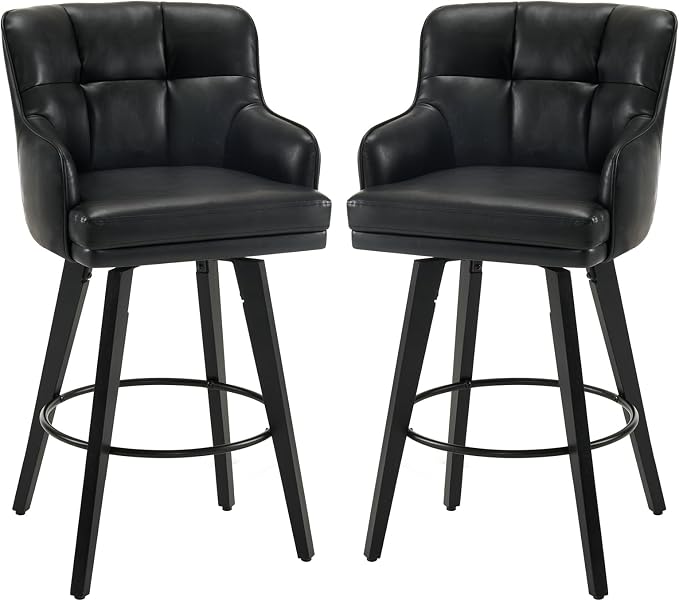 Black- Faux Leather