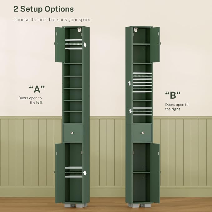 Green-5 Shelves