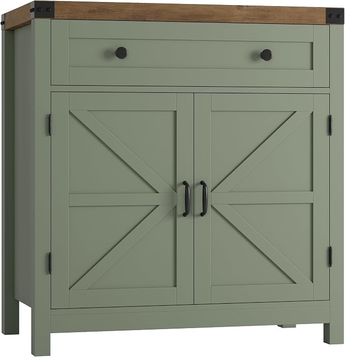 Green / Rustic Brown