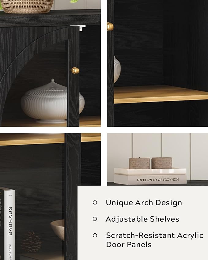 Black/Oak