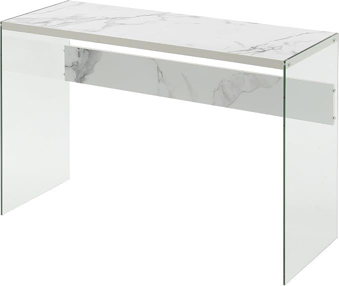 Faux White Marble