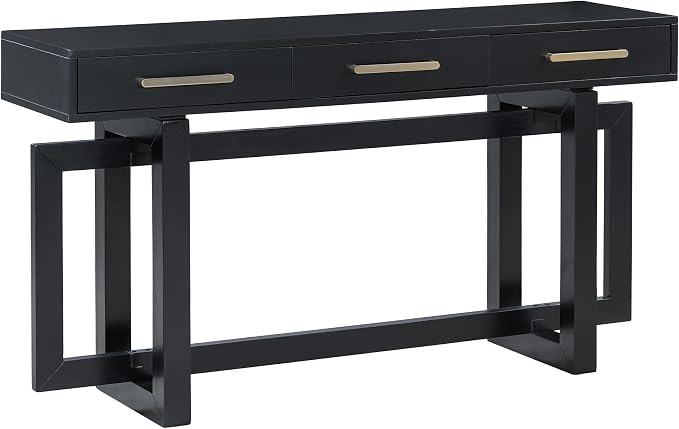 Black 3 Drawers