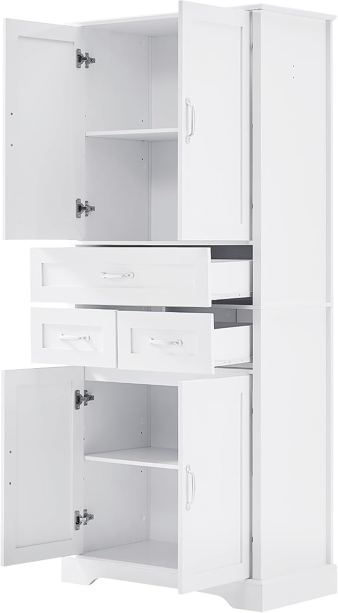 White/3 Drawers