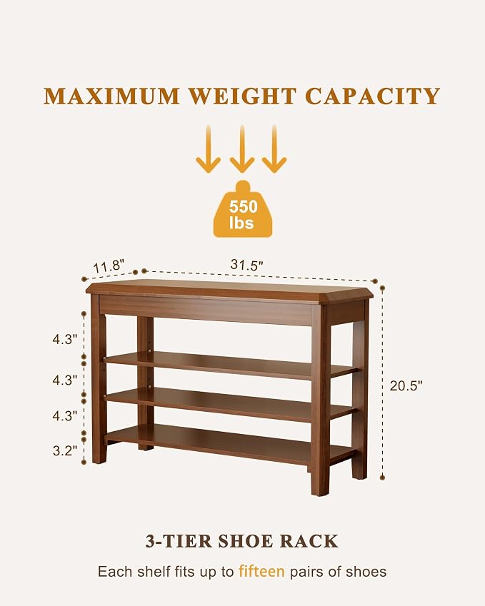 Walnut-3 Tier(wood)
