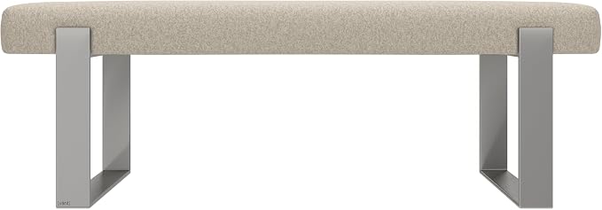 Faux Merino Wool Cream - Brushed Nickel