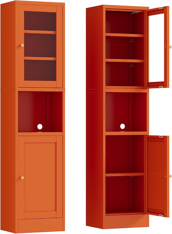 Orange-glass Door