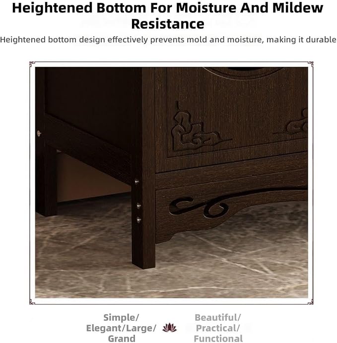 Triple Door With Pull-out Board, Buddhist Altar
