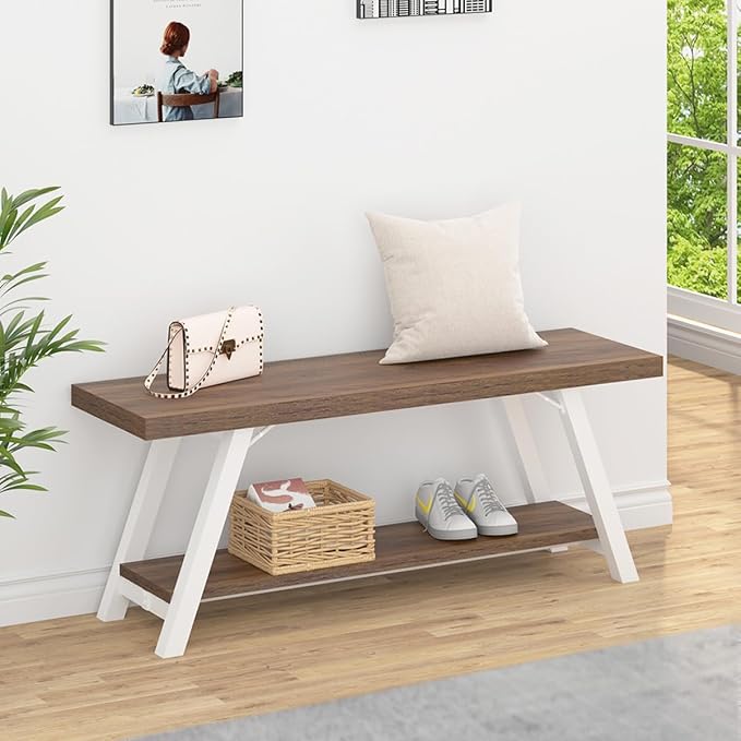 White and Rustic Oak