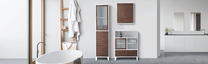 White/Natural Wood