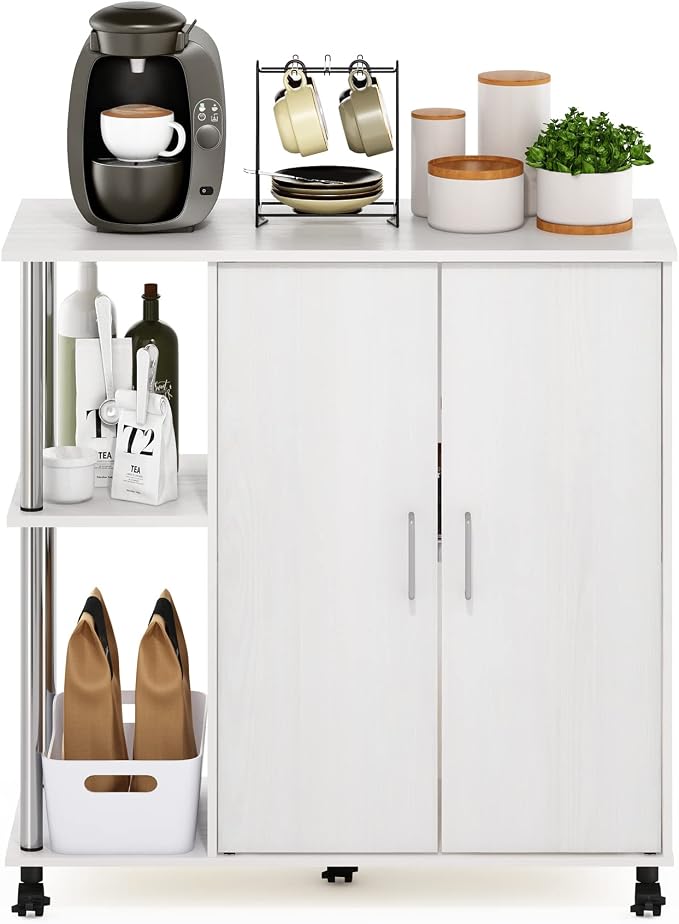 White Oak/Chrome