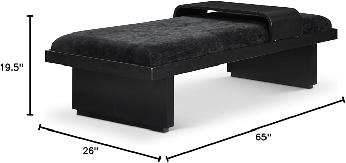 Black Chenille