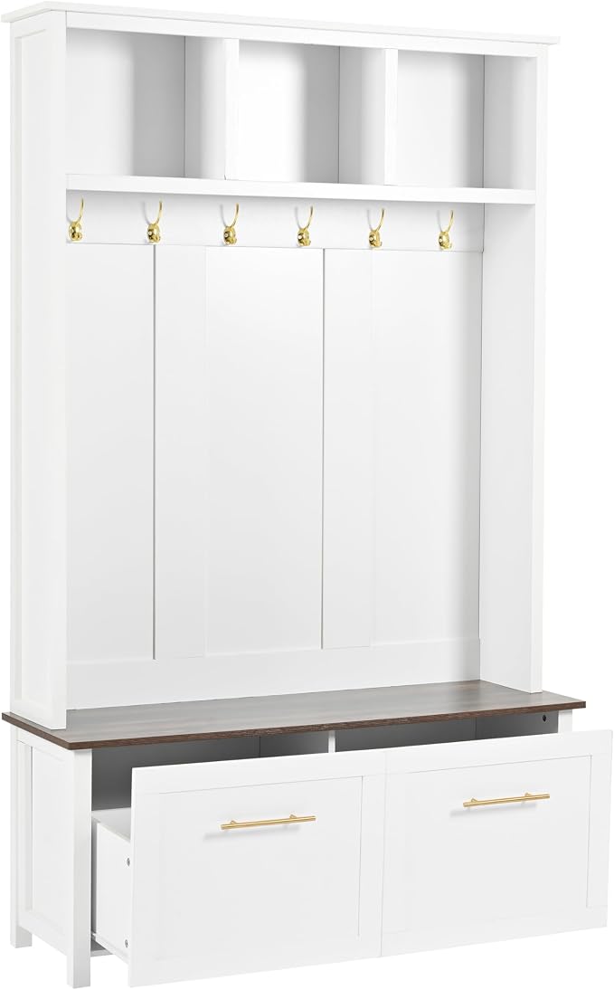 White/2 Drawers