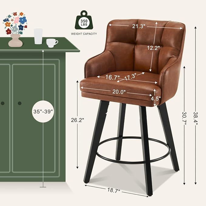 Brown- Faux Leather