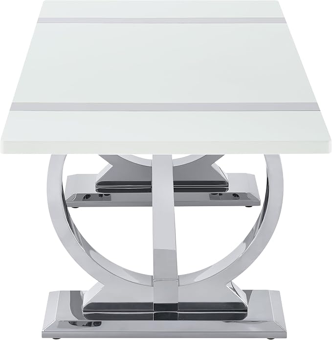 Silver/White